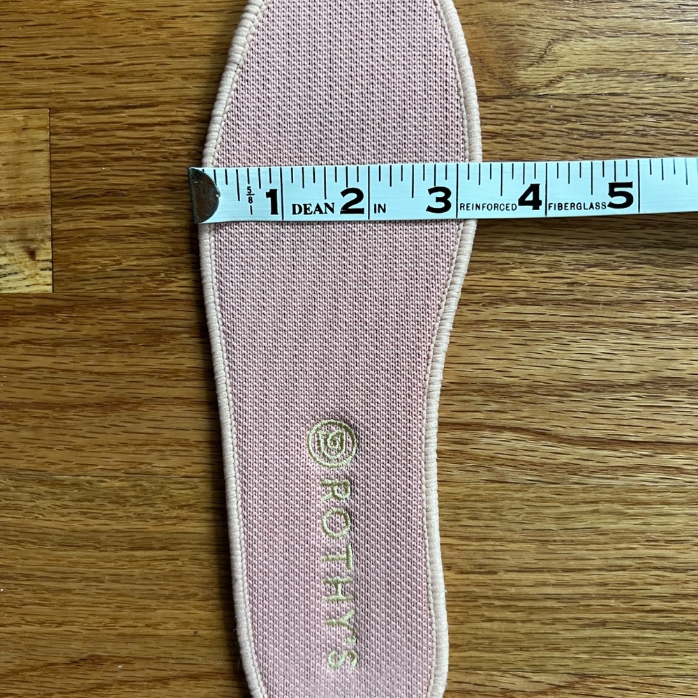 Rothy’s original slip on light pink sneakers women’s size 7.5 - Picture 15 of 16